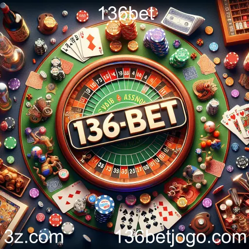 Imagem promocional da 136bet mostrando a plataforma e suas vantagens